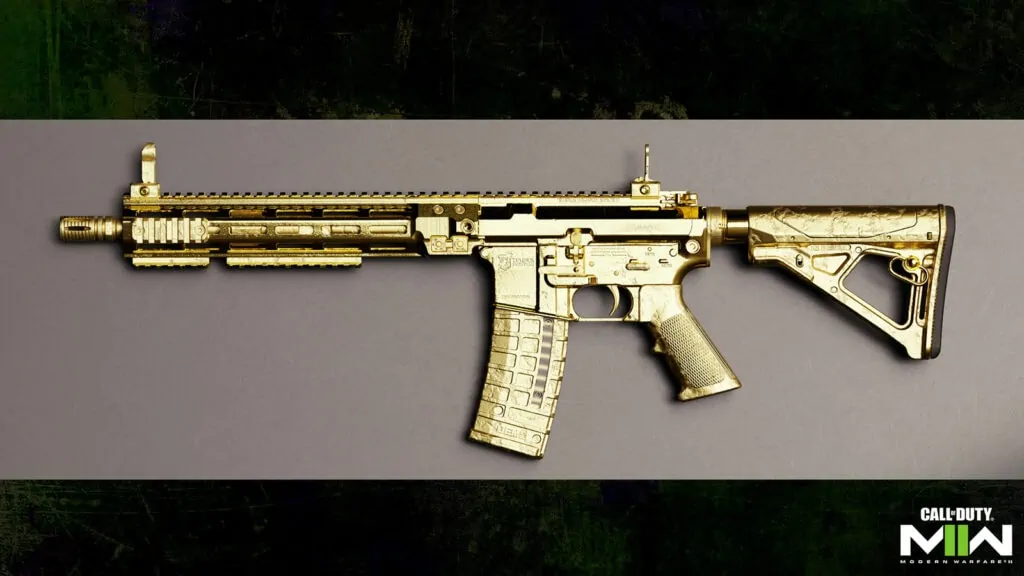 How to get Gold Camo in Modern Warfare 3