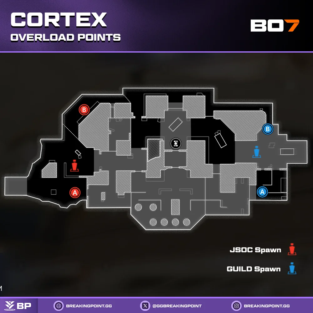 Raid Cdl Map Overload Sites & Spawns in Black Ops 7 | Call of Duty League News ...