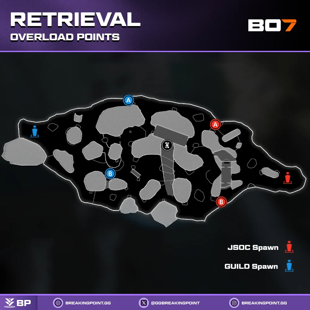 Overload Map Overload Sites & Spawns in Black Ops 7 | Call of Duty League News ...